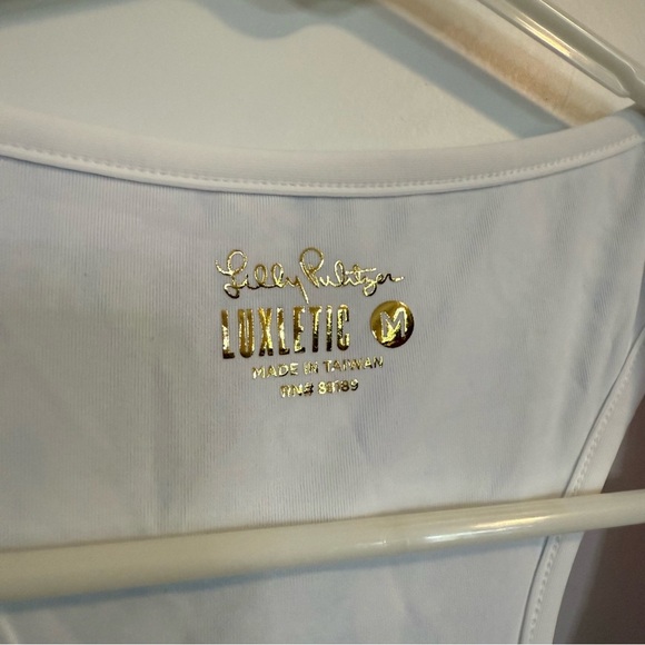 Lilly Pulitzer Luxletic Meryl Canna Bra Tank, Soleil It On Me Women’s Medium NWT - Picture 3 of 6